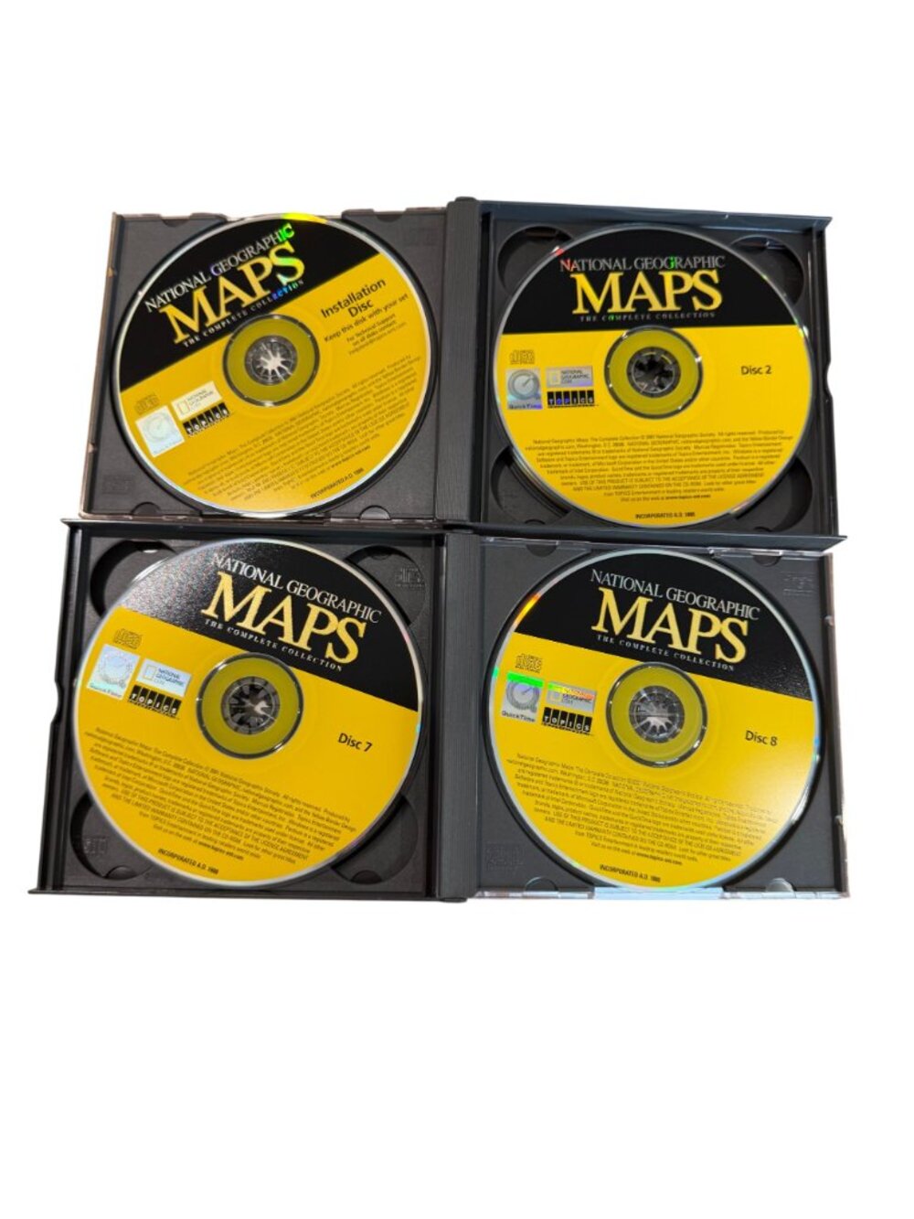 National Geographic Maps Complete Collection 8 Disc Set CD-ROMs 2008 - Picture 4 of 4